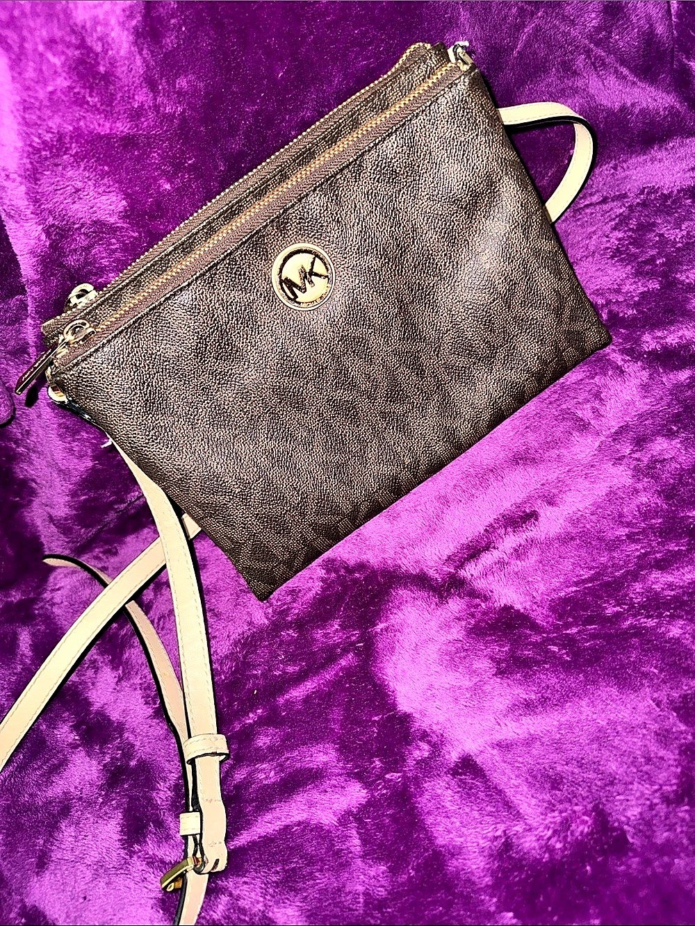 Michael Kors Brown Crossbody Bag